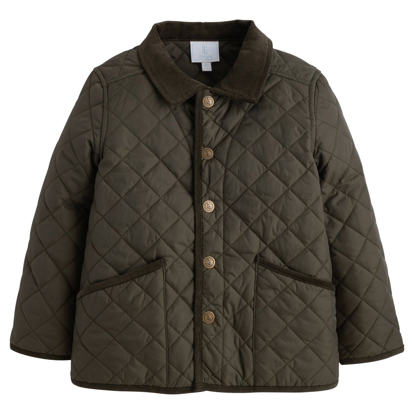 Classic Quilted Jacket, Olive