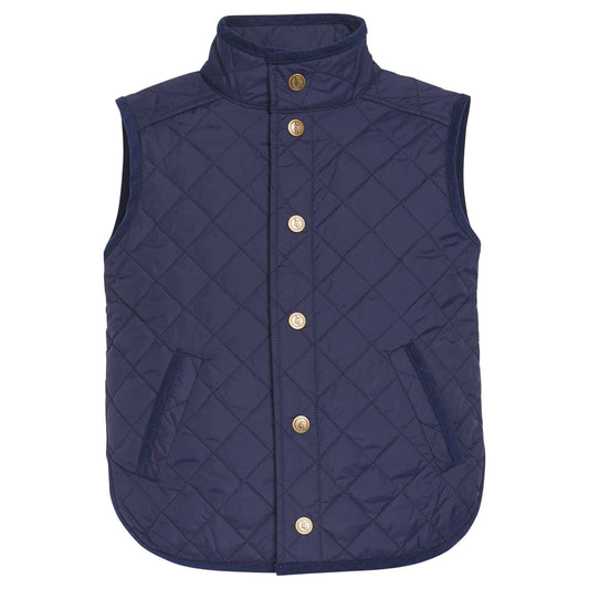 Classic Quilted Vest, Navy