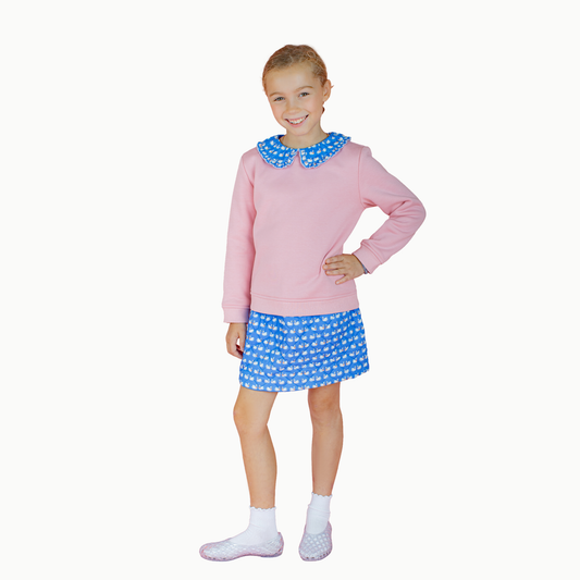 Swan Collared Sweatshirt