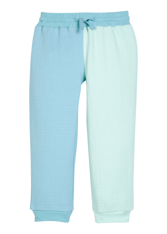 Color Block Jogger, Blue & Mint