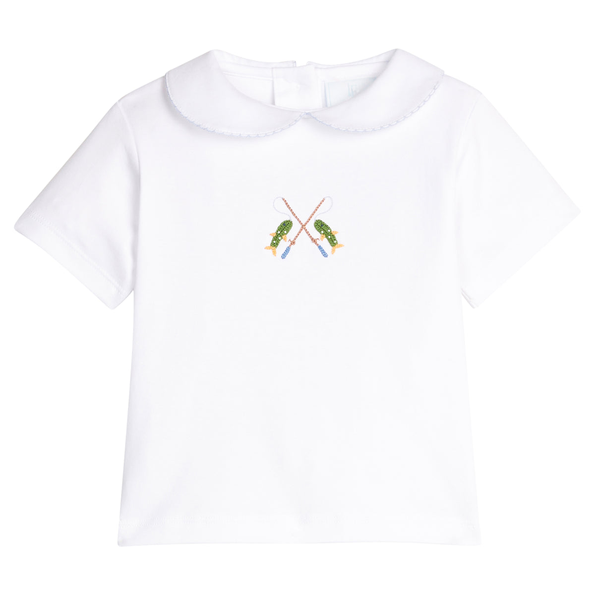 Crochet Peter Pan Shirt, Fishing Rod