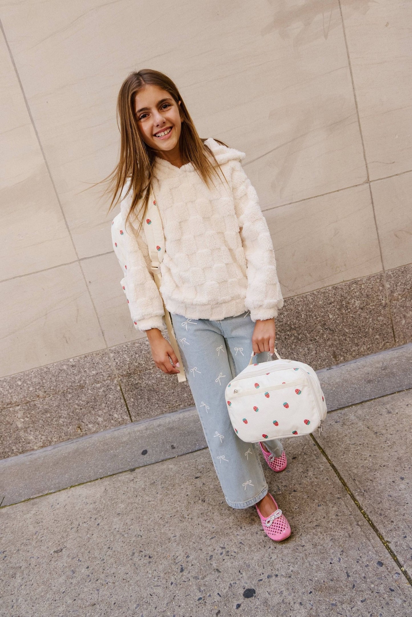Crystal Bows Jeans