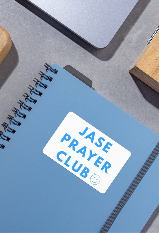 Jase Prayer Club 2.5" Sticker