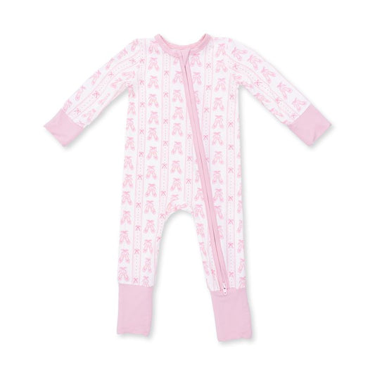 Ballet Shoes Ribbon Stripe, Convertible Romper