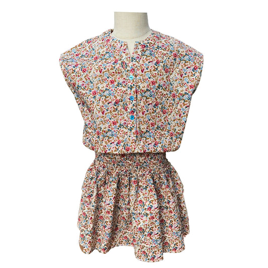Drew Dress, Jewel Floral