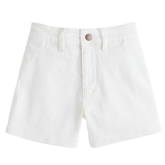 Denim Shorts, Ivory