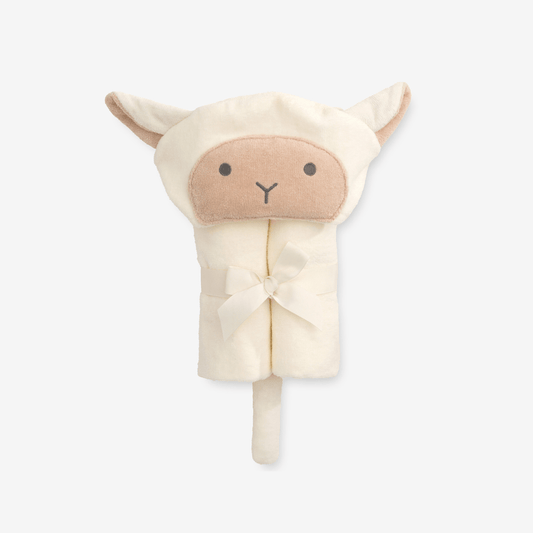 Bath Wrap - Cream Lambie