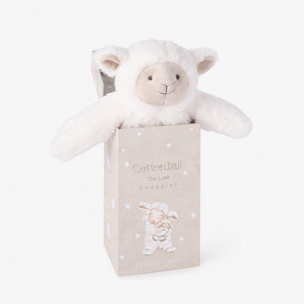 Cottonball the Lamb Snuggler Boxed