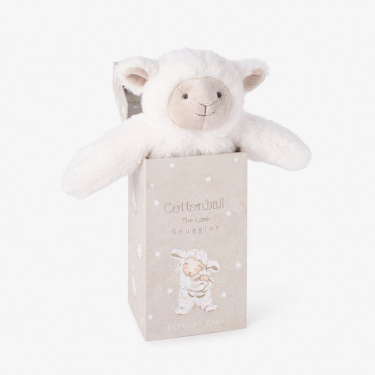 Cottonball the Lamb Snuggler Boxed