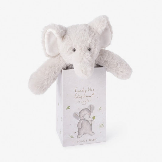 Lucky the Elephant Snuggler Boxed