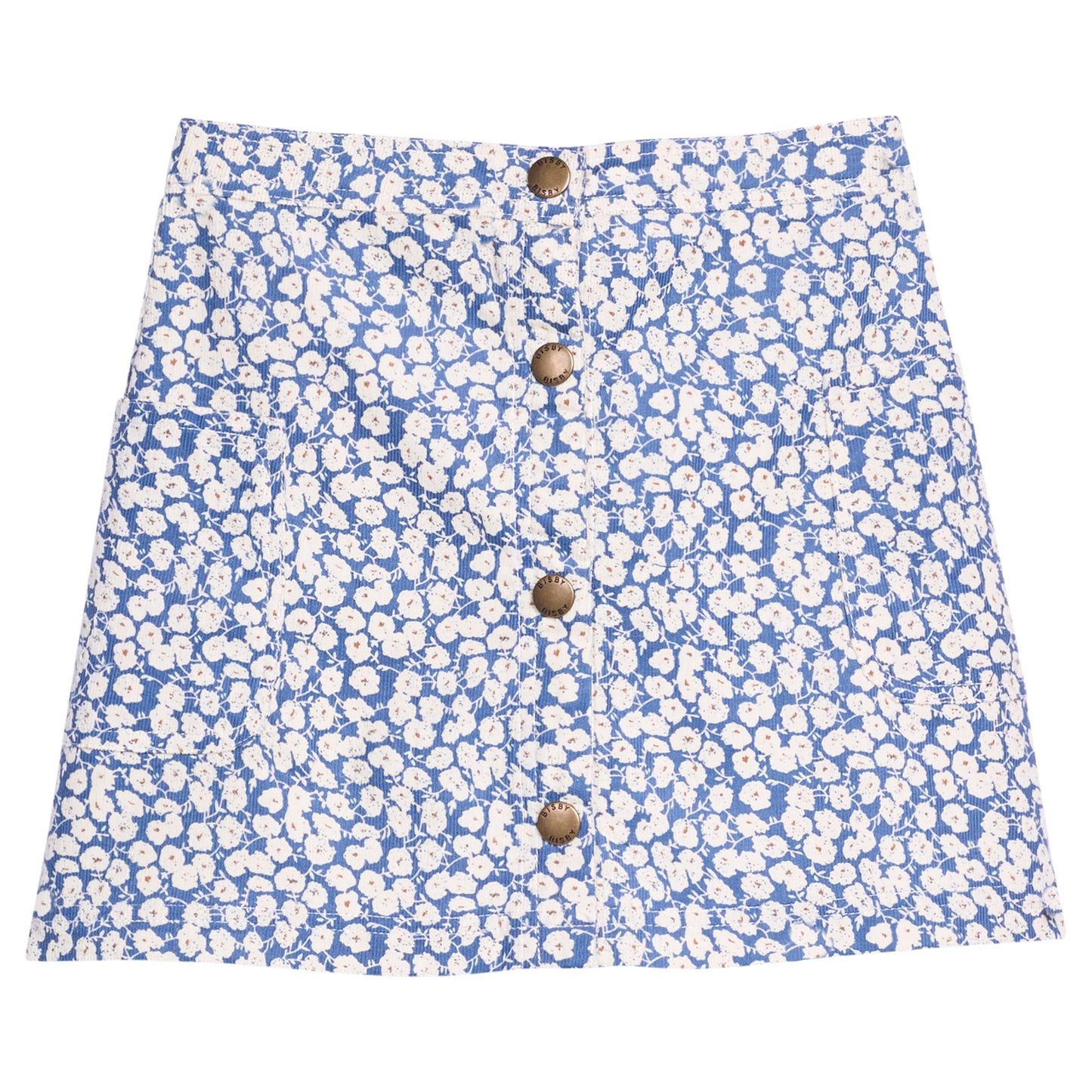 Emily Skirt, French Blue Corduroy