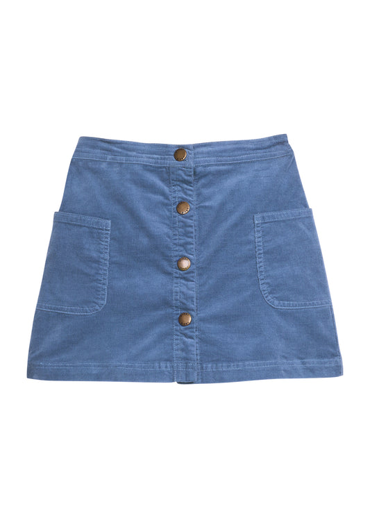 Emily Skirt, Navy Corduroy
