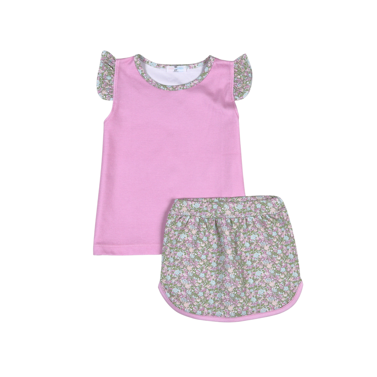 Eve Floral Skort Set