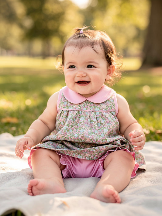 Eve Floral Bloomer Set