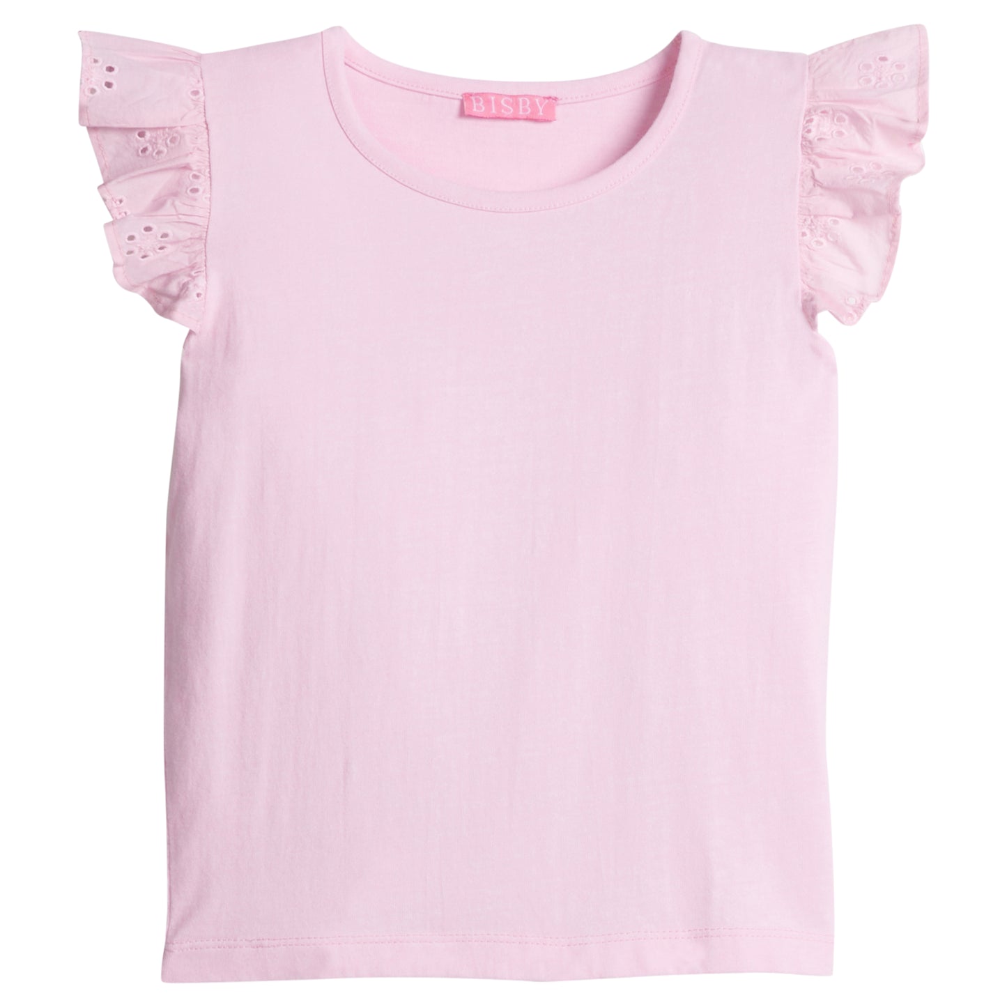 Eyelet Tank, Pink