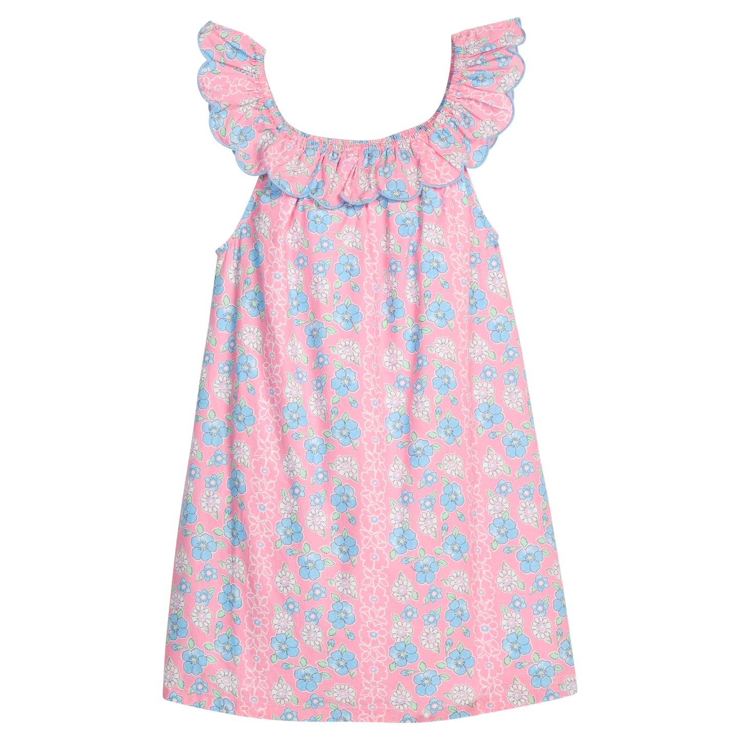 Flora Dress, Spring Marguerite Floral