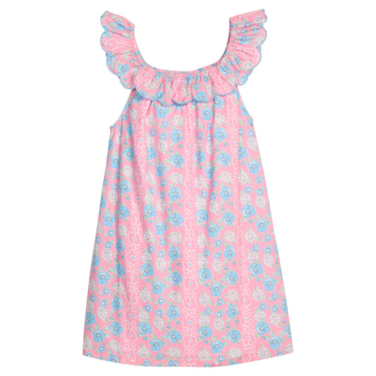 Flora Dress, Spring Marguerite Floral