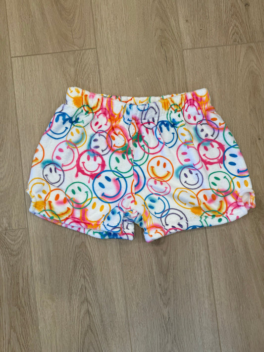 Smiles Everywhere Plush Shorts