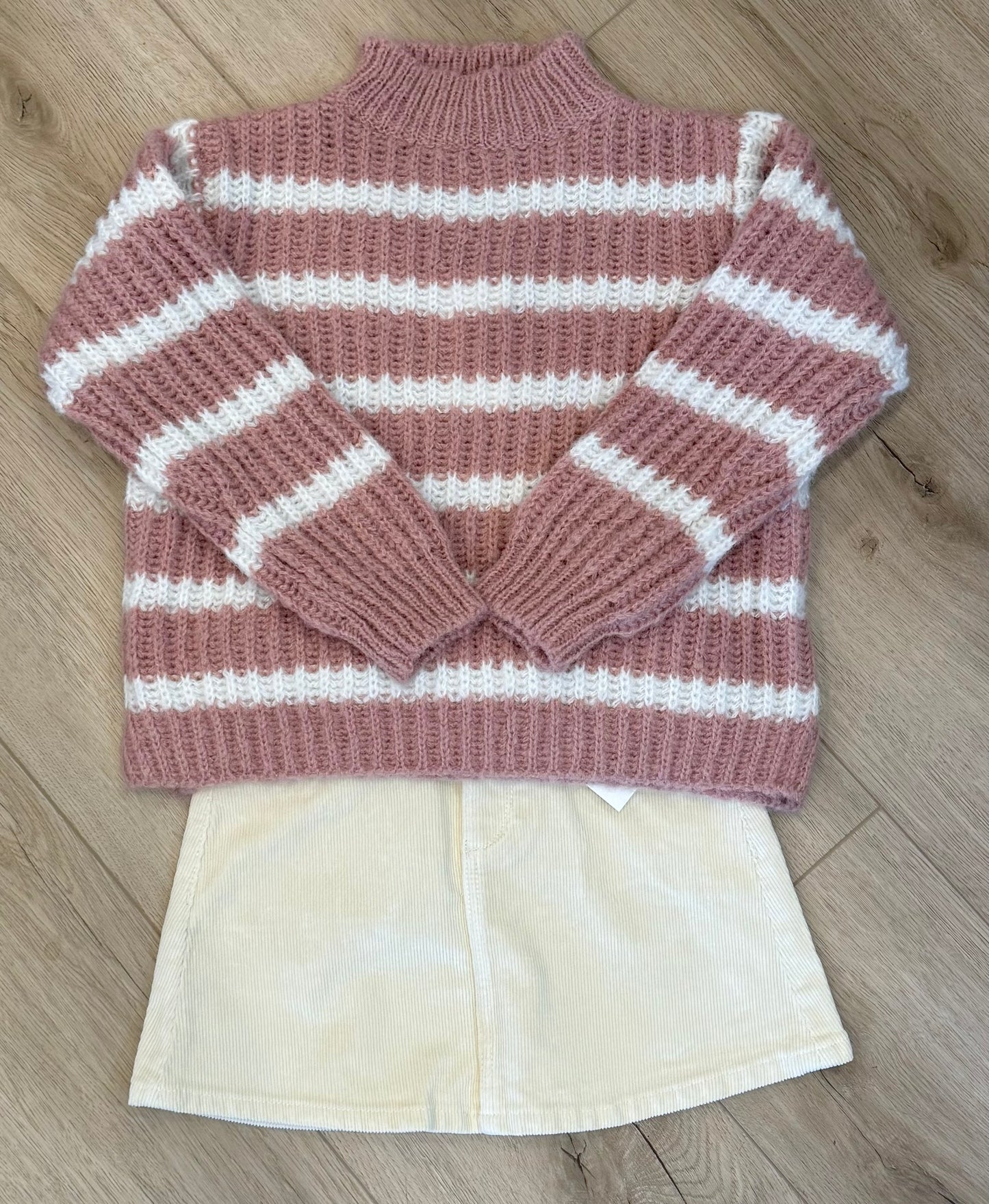Blush & Ivory Sweater
