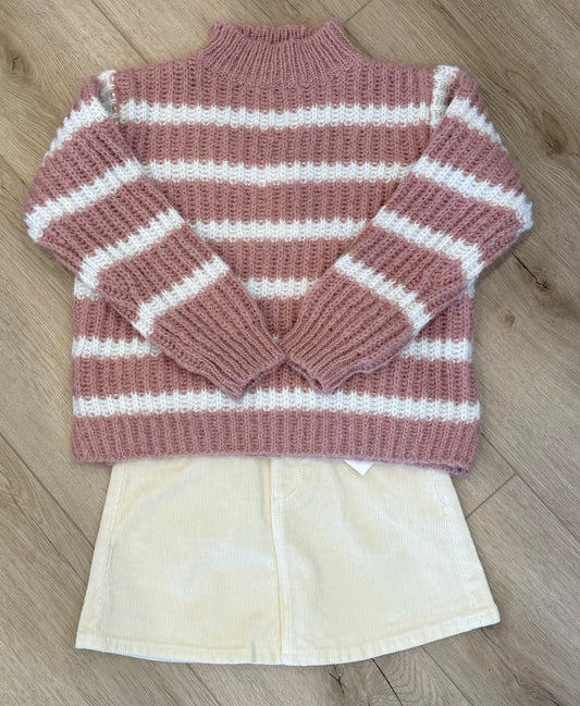 Blush & Ivory Sweater