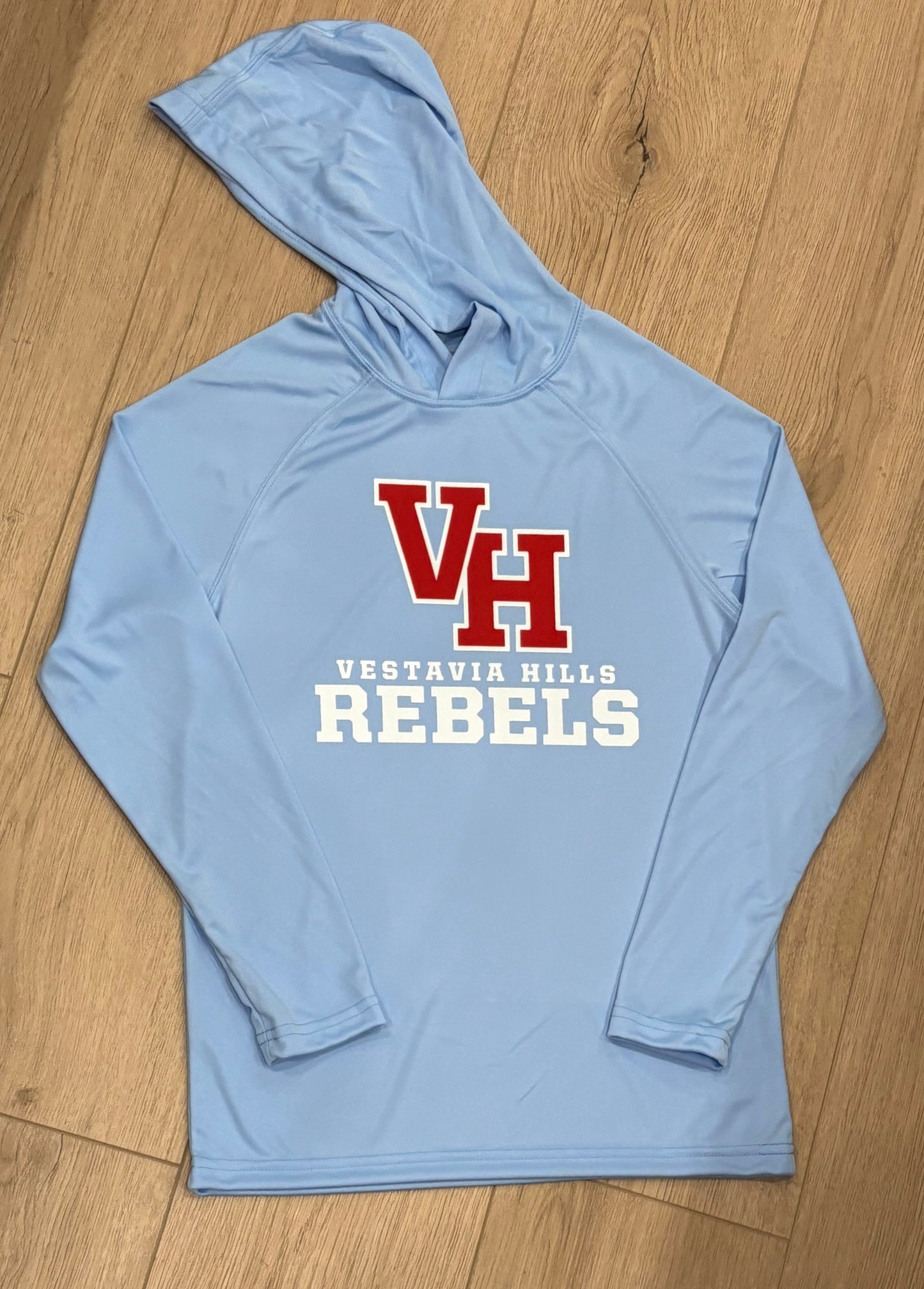Blue "VH" Performance Hoodie