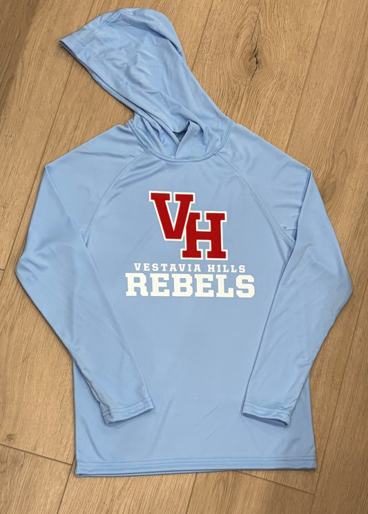 Blue "VH" Performance Hoodie