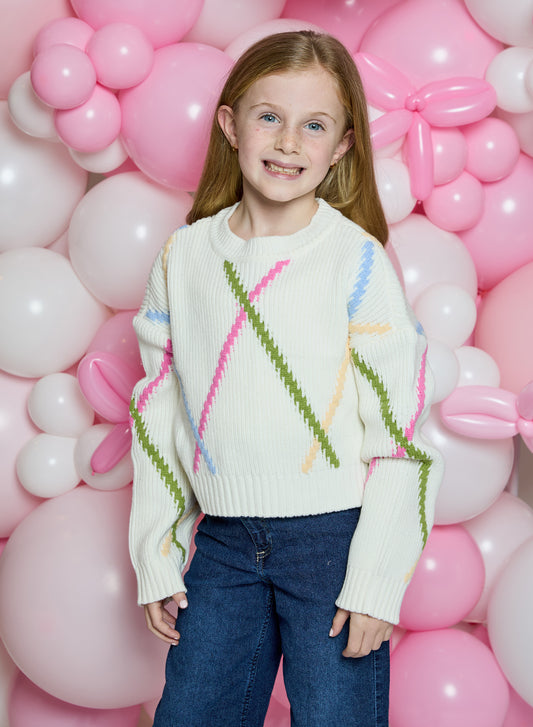 Confetti Stripe Sweater