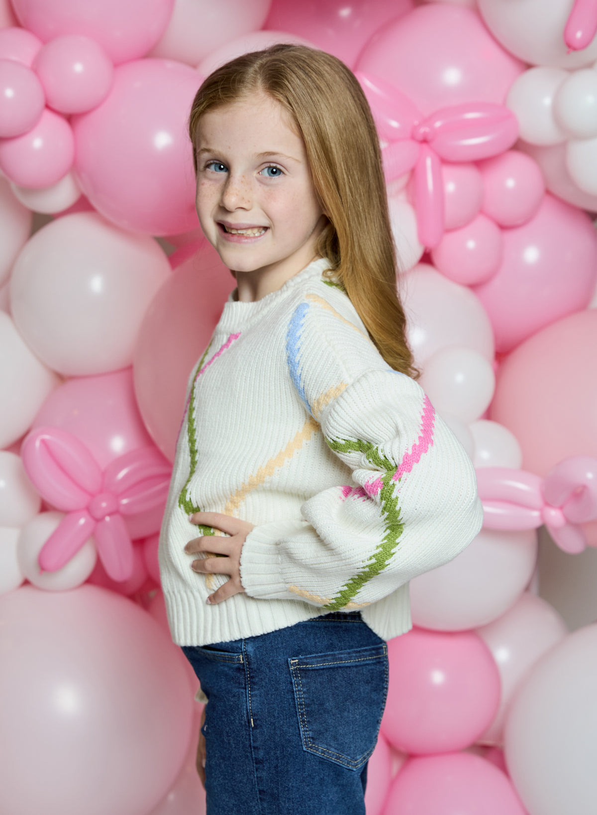 Confetti Stripe Sweater