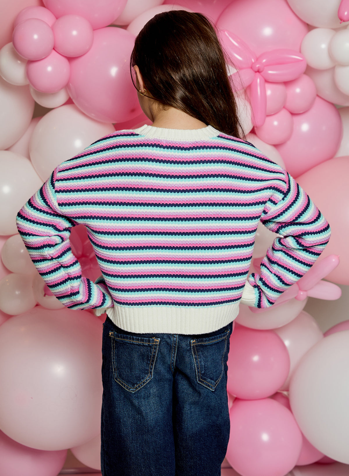 Cotton Candy Stripe Sweater