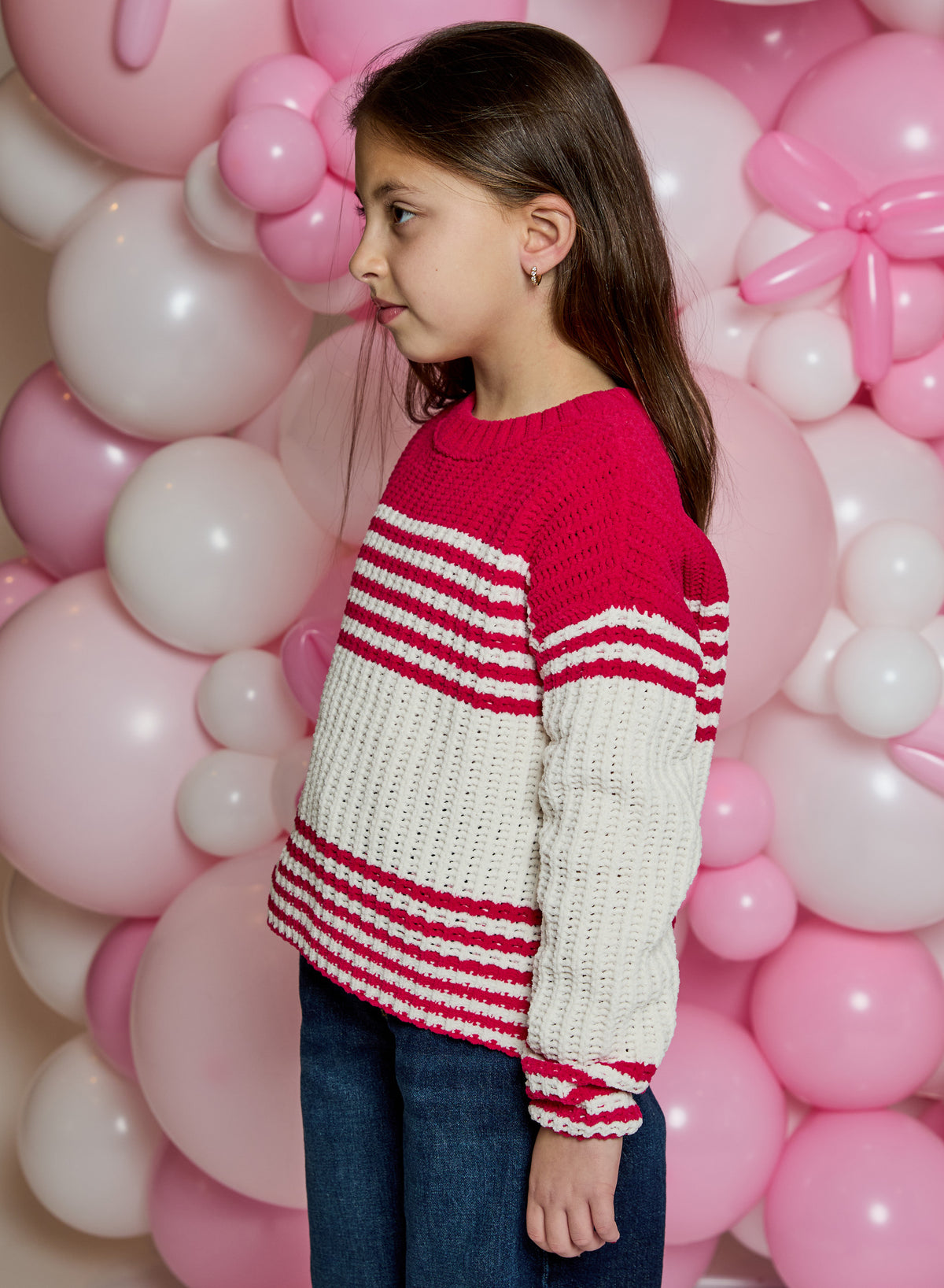 Cherry Stripe Sweater