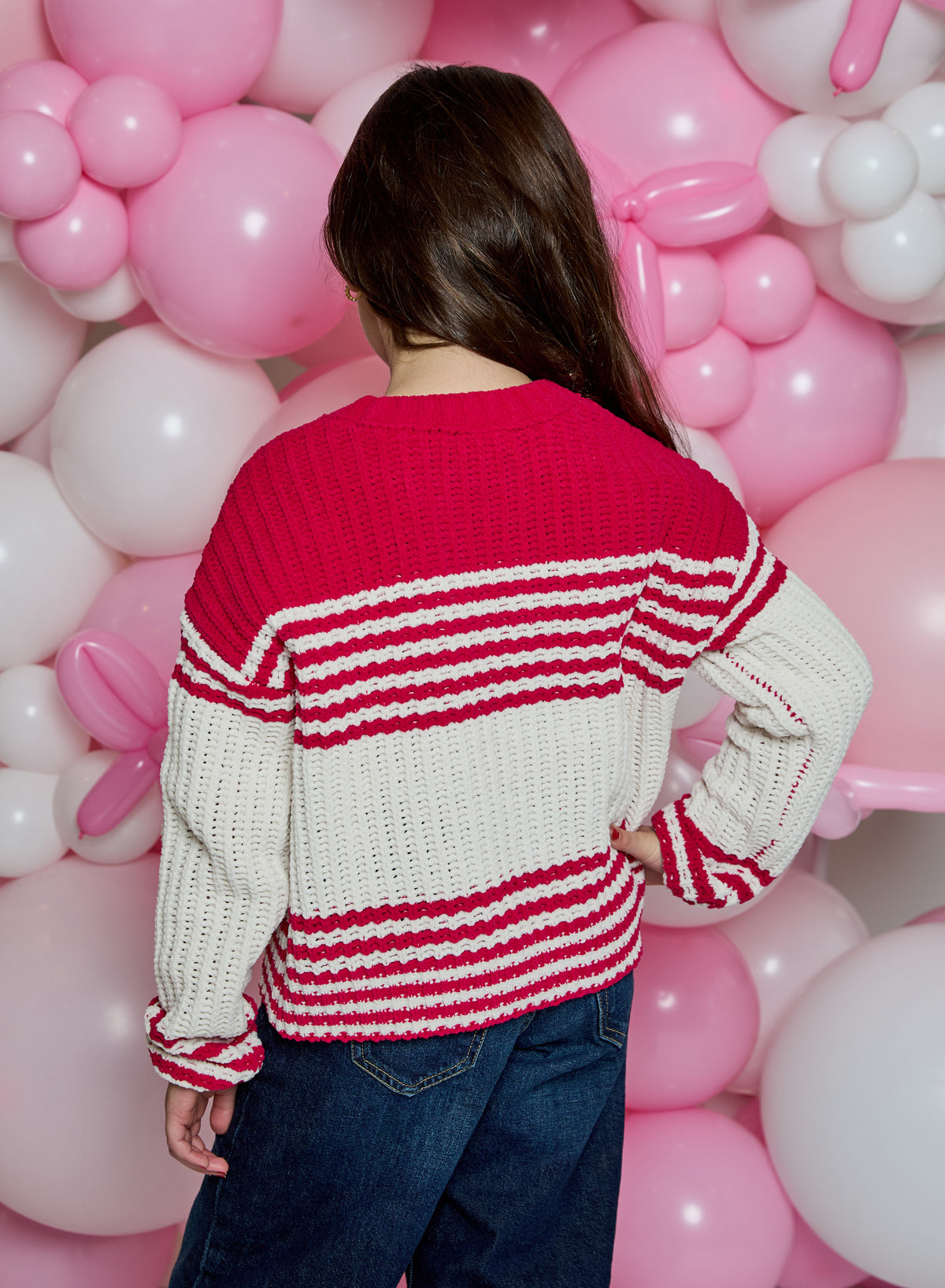 Cherry Stripe Sweater