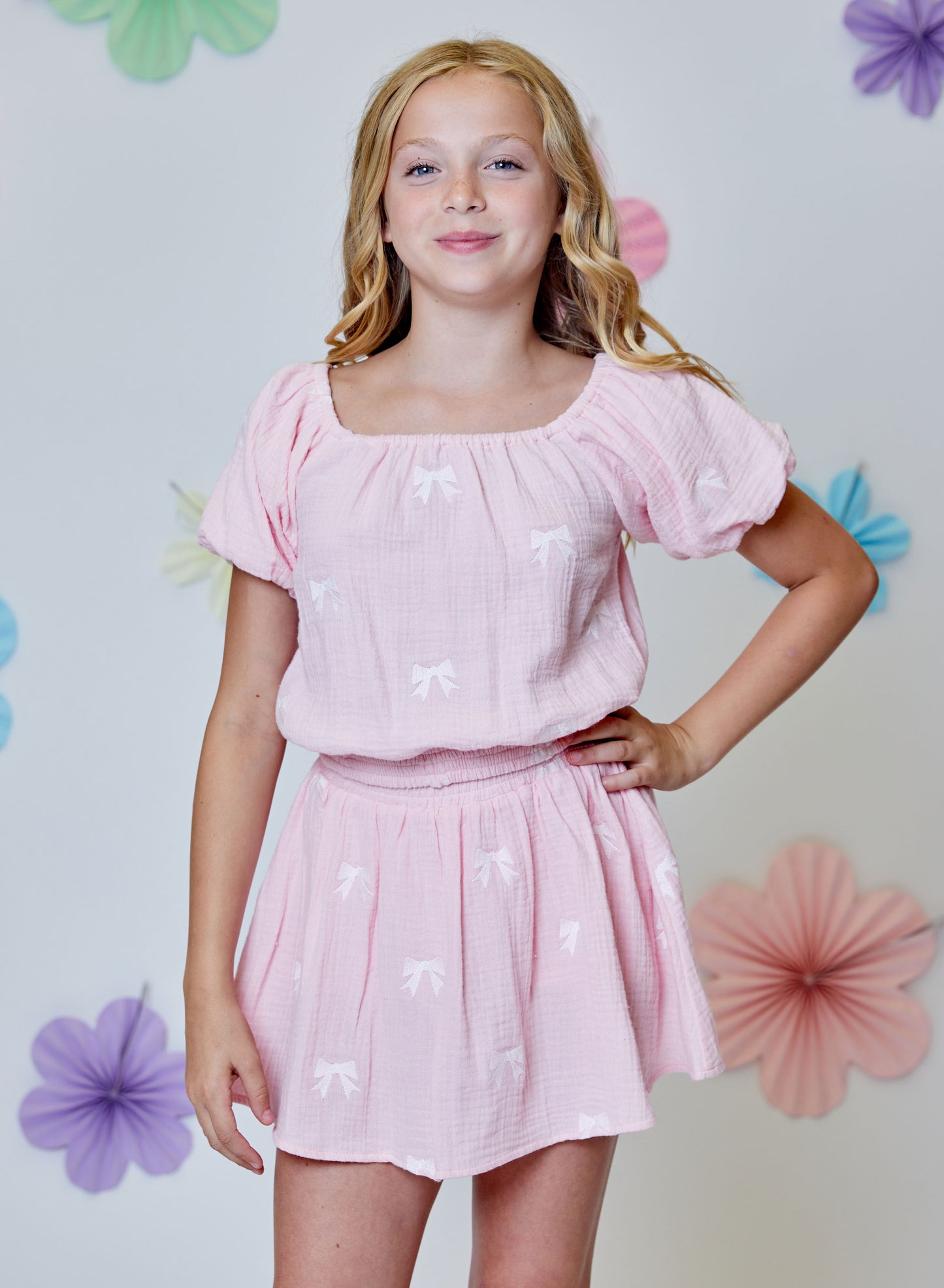 Pink Posies Top