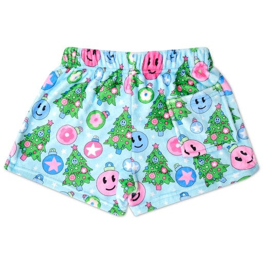 Groovy Holiday Plush Shorts