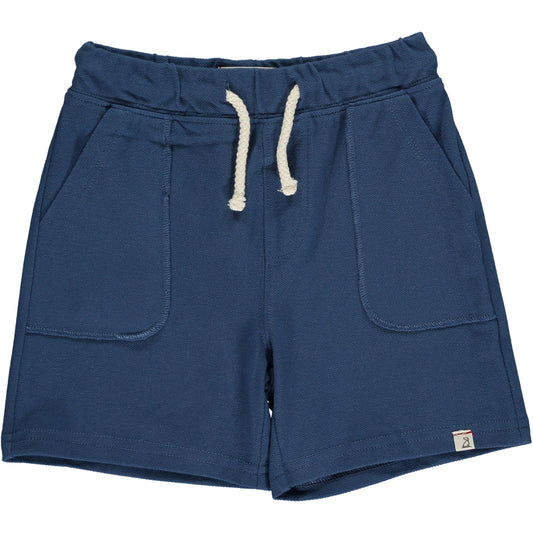 Timothy Pique Shorts, Navy Pique