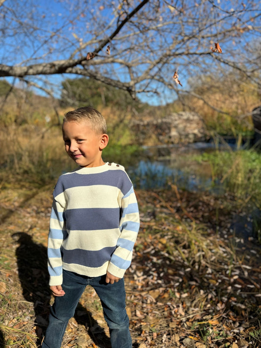 Ricardo Color Block Sweater