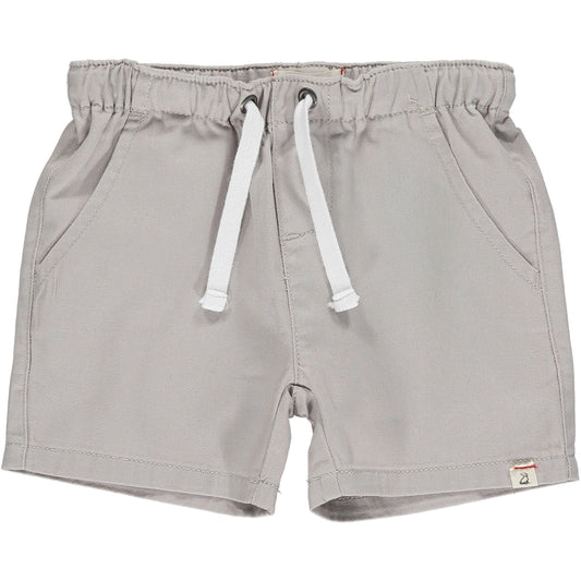 Hugo Twill Shorts, Pale Grey