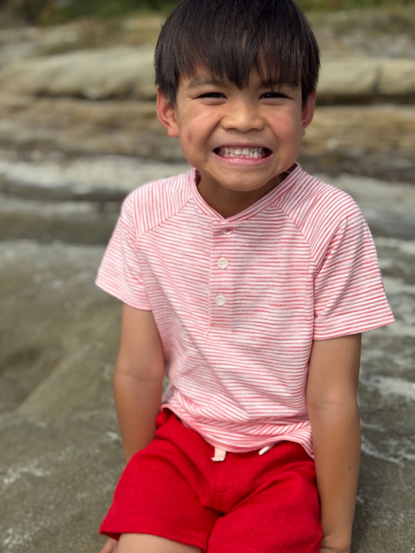 Frigat Henley, Red Stripe
