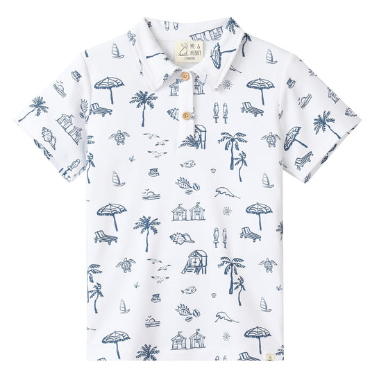 Starboard Printed Polo, Beach