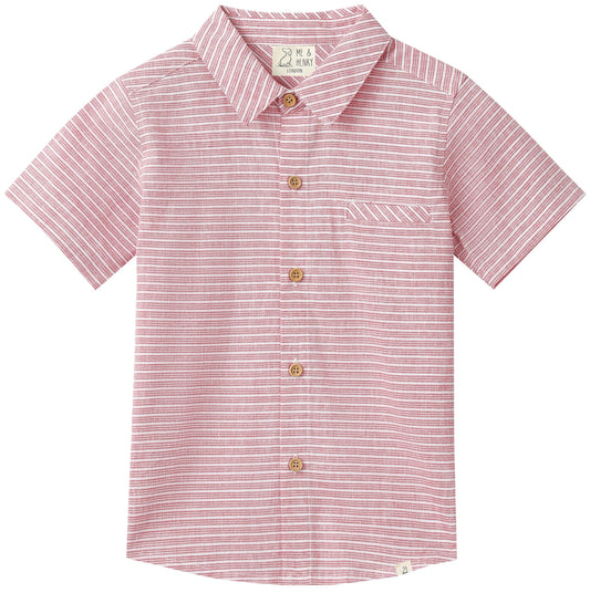 Newport Shirt, Red Stripe