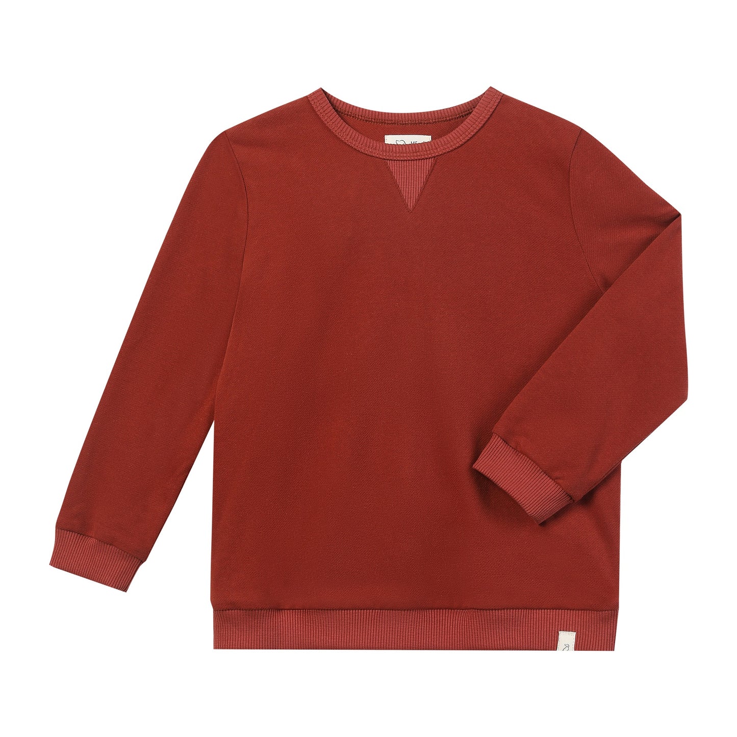 Tarquin Pique Sweatshirt, Burgundy
