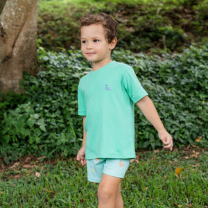 Dino Harry’s Play Tee, Covington Green Knit
