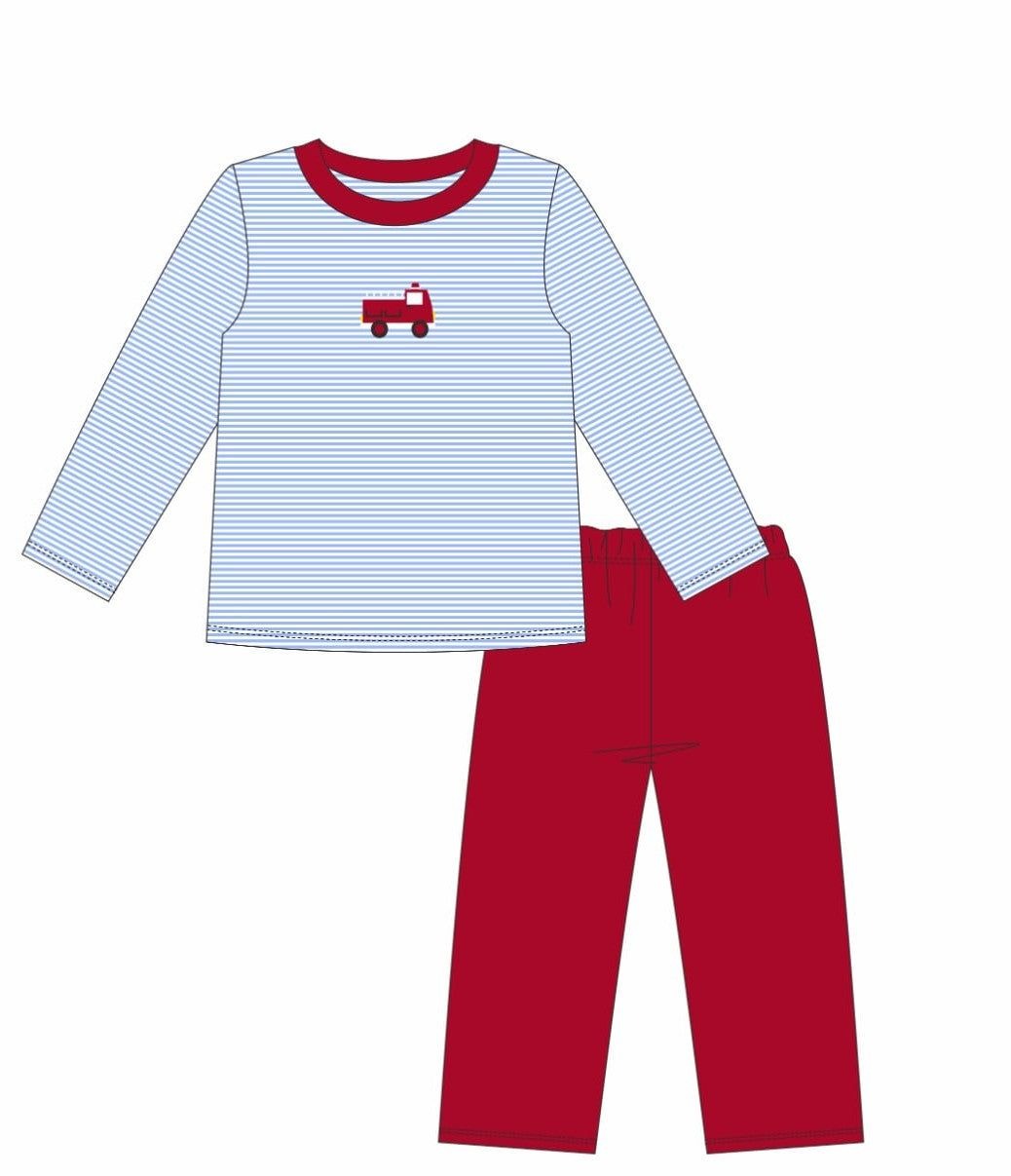 Firetruck Pant Set