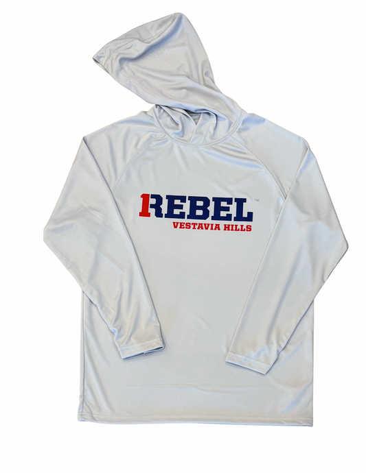 1Rebel Performance Hoodie, Grey