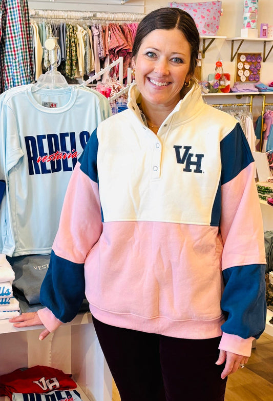 Colorblock Pullover, VH