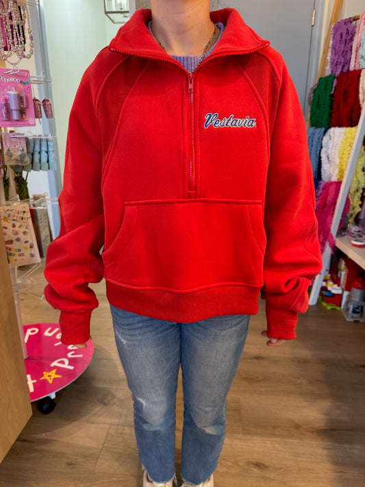 Red Half Zip, Vestavia