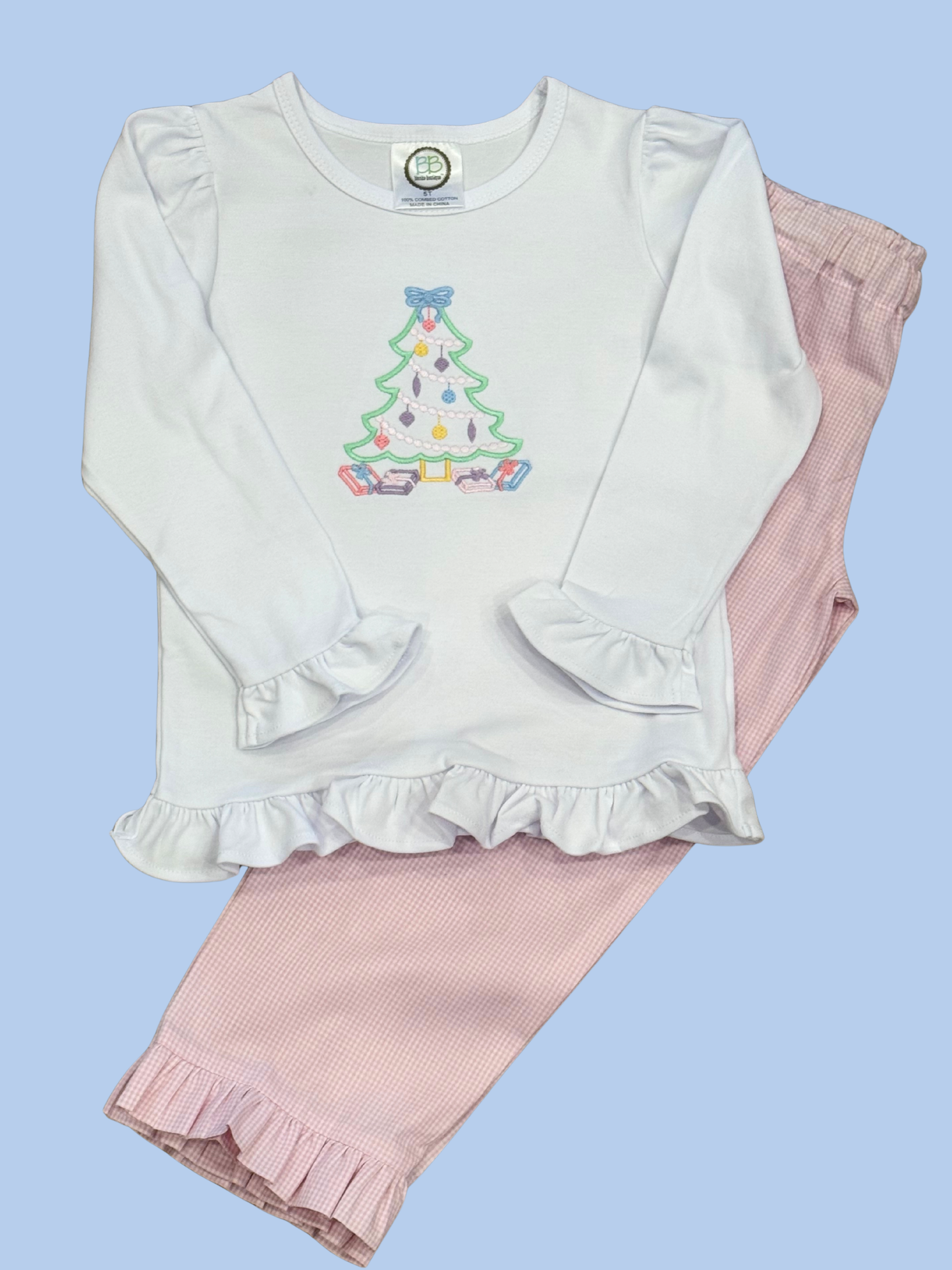 Pastel Tree with Presents Shirt