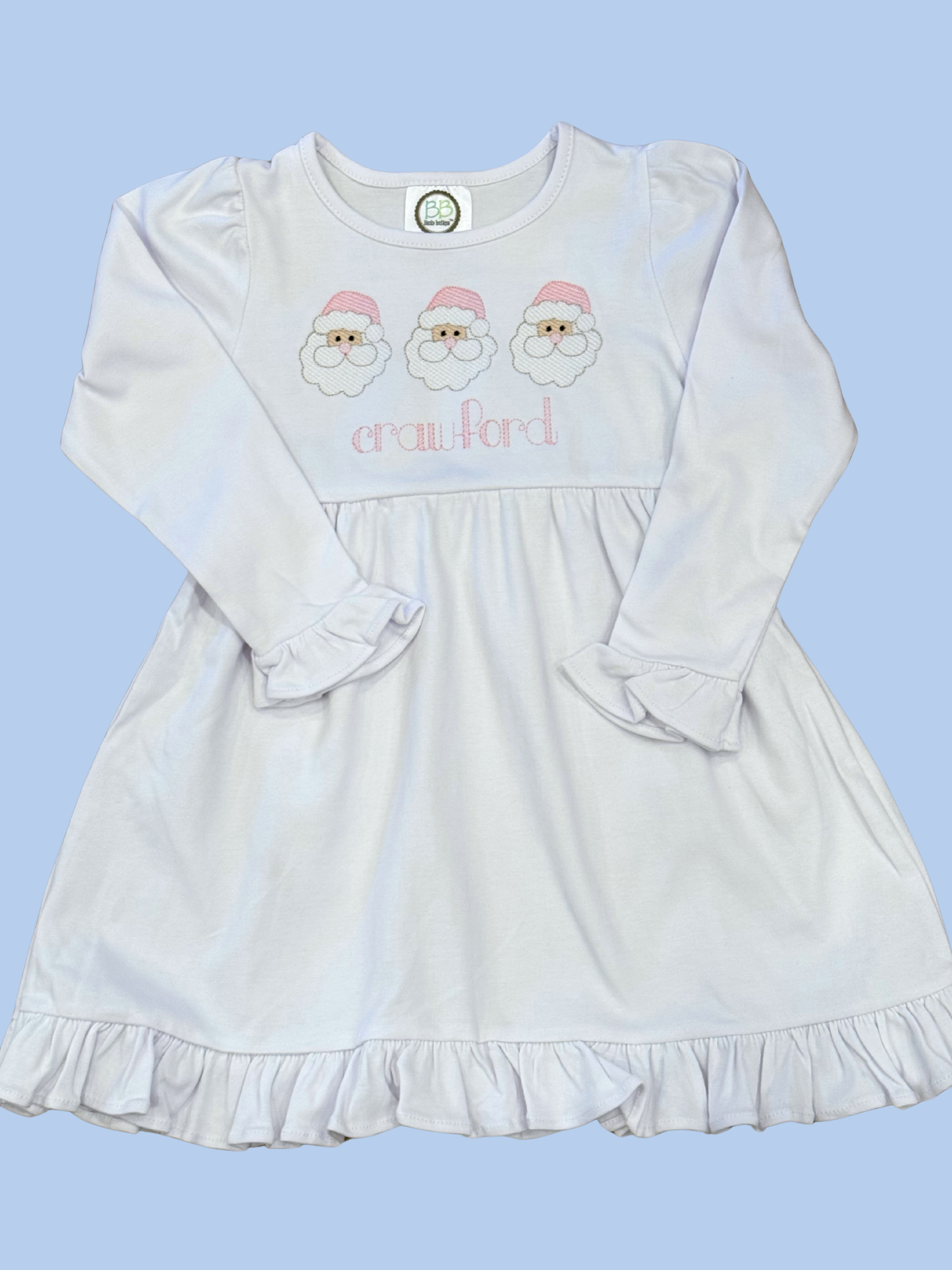 Pink Santa Trio Dress