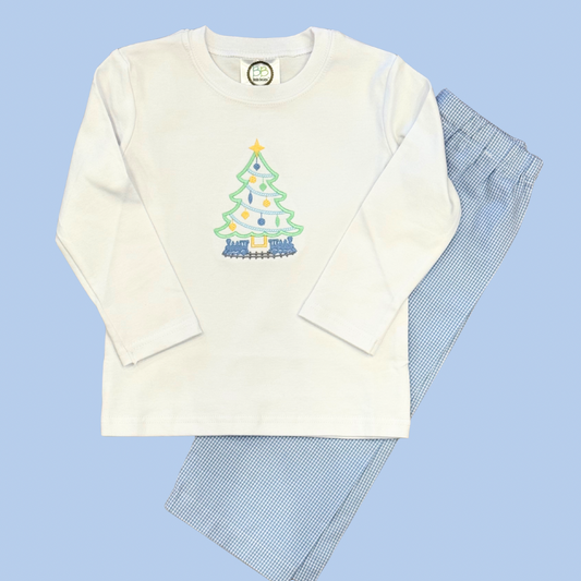 Christmas Tree with Toy Train Shirt