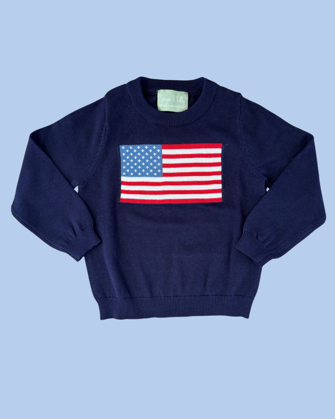 USA Flag Sweater