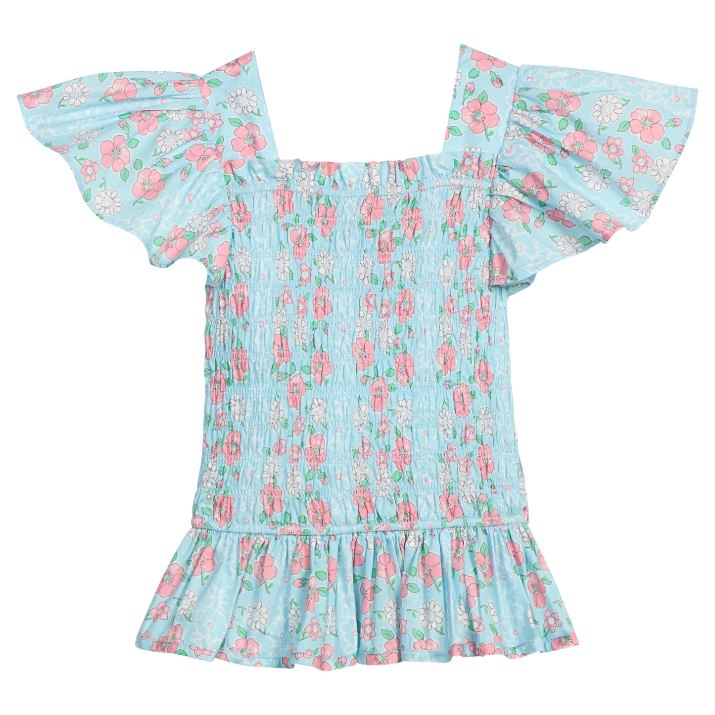 India Top, Meadow Marguerite Floral